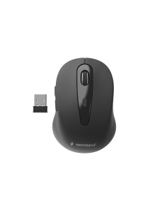 Gembird MUSW-6B-01 ratón Oficina mano derecha RF inalámbrico Óptico 1600 DPI