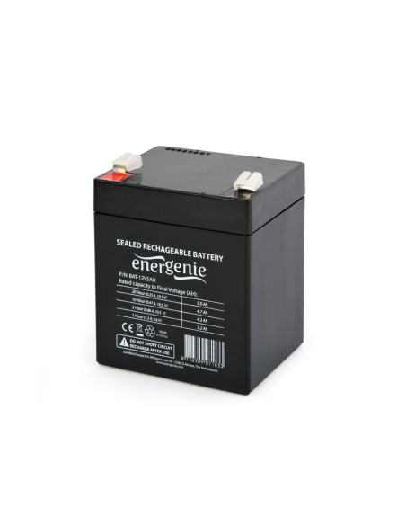 Gembird 12V, 5Ah Sealed Lead Acid (VRLA)