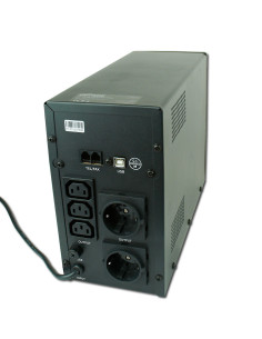 Gembird EG-UPS-033 sistema de alimentación ininterrumpida (UPS) Línea interactiva 1,2 kVA 720 W 3 salidas AC 2