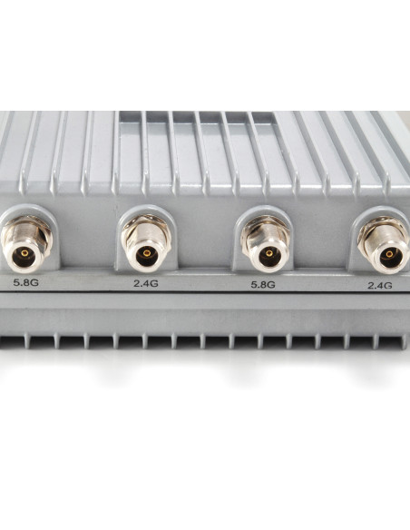 LevelOne WAB-8011 punto de acceso inalámbrico 1200 Mbit s Gris Energía sobre Ethernet (PoE)