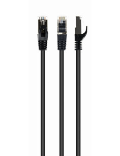 Gembird PP6A-LSZHCU-BK-1M cable de red Negro Cat6a