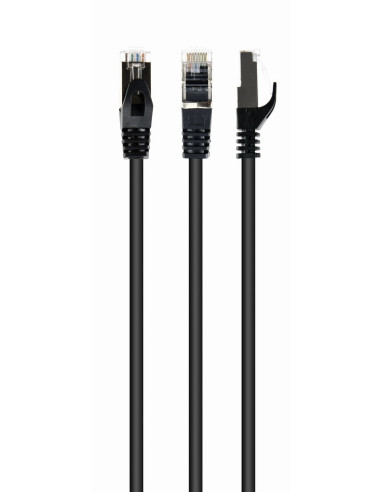 Gembird PP6A-LSZHCU-BK-3M cable de red Negro Cat6a S FTP (S-STP)