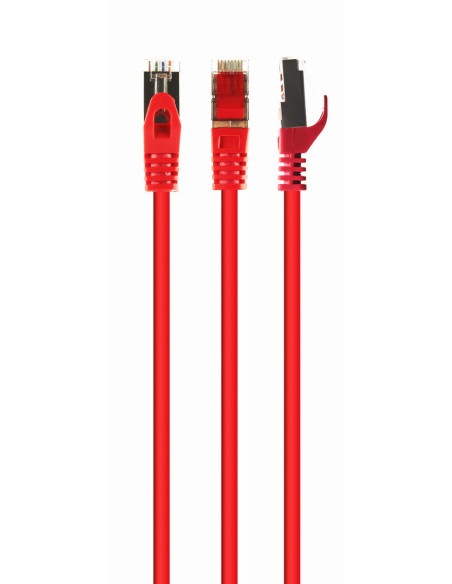 Gembird PP6A-LSZHCU-R-2M cable de red Rojo Cat6a S FTP (S-STP)