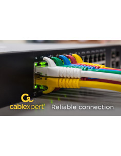 Gembird PP6A-LSZHCU-Y-0.5M cable de red Amarillo 0,5 m Cat6a S FTP (S-STP) 2