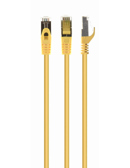 Gembird PP6A-LSZHCU-Y-3M cable de red Amarillo Cat6 S FTP (S-STP)