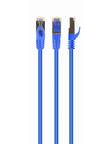 Gembird PP6A-LSZHCU-B-0.5M cable de red Azul 0,5 m Cat6a S FTP (S-STP)