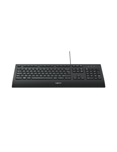 Logitech K280E Pro f  Business teclado Oficina USB QWERTY Internacional de EE.UU. Negro