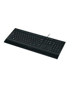 Logitech K280E Pro f  Business teclado Oficina USB QWERTY Internacional de EE.UU. Negro 2