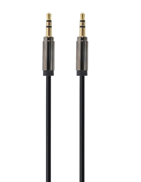 Gembird CCAP-444-1M cable de audio 3,5mm Negro