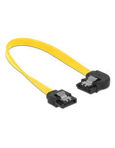DeLOCK 83958 cable de SATA 0,2 m SATA 7-pin Negro, Amarillo 2