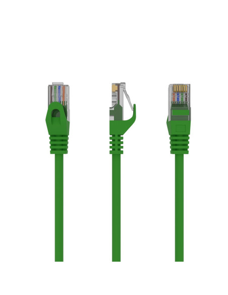 Gembird PP6U-0.25M G cable de red Verde 0,25 m Cat6 U UTP (UTP)