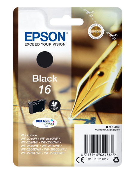Epson Pen and crossword Cartucho 16 negro
