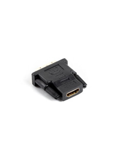 Lanberg AD-0013-BK cambiador de género para cable HDMI DVI-D 18+1 Single Link Negro 2