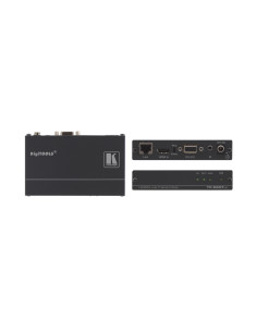Kramer Electronics TP-580TXR extensor audio video Transmisor de señales AV Negro