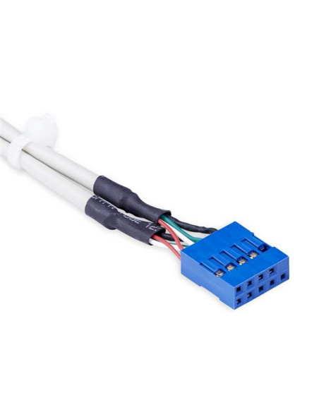 StarTech.com Cabezal Bracket de 4 puertos USB 2.0 con Conexión a Placa Base 2x IDC10