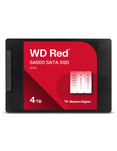 SanDisk Red WD SA500 4 TB 2.5" Serial ATA III 3D NAND