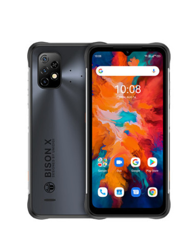 UMIDIGI Bison X10 16,6 cm (6.53") Ranura híbrida Dual SIM Android 11 4G USB Tipo C 4 GB 64 GB 6150 mAh Negro