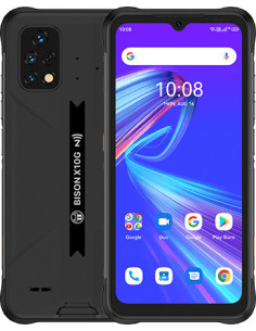 UMIDIGI Bison X10G 16,6 cm (6.53") Ranura híbrida Dual SIM Android 11 4G USB Tipo C 4 GB 64 GB 6150 mAh Negro