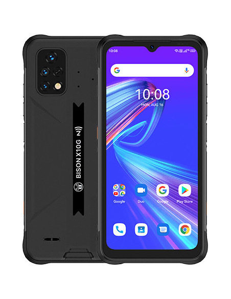 UMIDIGI Bison X10G 16,6 cm (6.53") Ranura híbrida Dual SIM Android 11 4G USB Tipo C 4 GB 64 GB 6150 mAh Negro