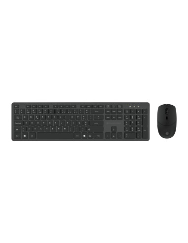 Conceptronic ORAZIO01PT teclado Ratón incluido Oficina RF inalámbrico QWERTY Portugués Negro