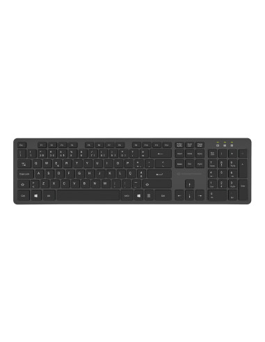 Conceptronic ORAZIO01PT teclado Ratón incluido Oficina RF inalámbrico QWERTY Portugués Negro