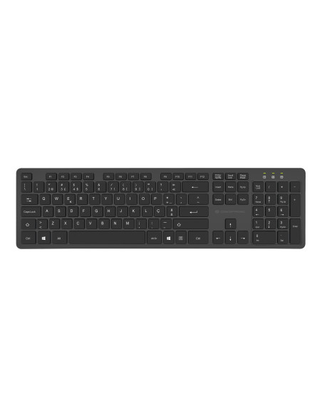 Conceptronic ORAZIO01PT teclado Ratón incluido Oficina RF inalámbrico QWERTY Portugués Negro