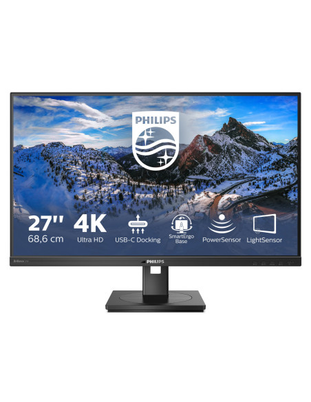 Philips 279P1 00 pantalla para PC 68,6 cm (27") 3840 x 2160 Pixeles 4K Ultra HD LED Negro