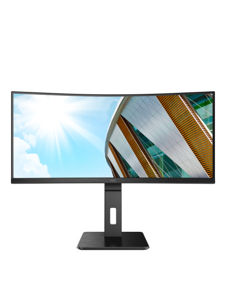 AOC P2 CU34P2A pantalla para PC 86,4 cm (34") 3440 x 1440 Pixeles Quad HD LED Negro