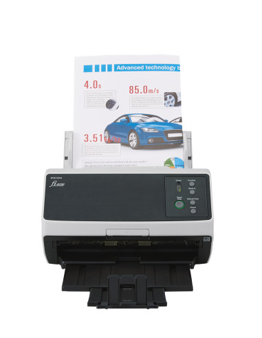 Ricoh FI-8150 Alimentador automático de documentos (ADF) + escáner de alimentación manual 600 x 600 DPI A4 Negro, Gris
