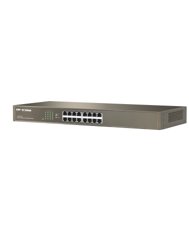 IP-COM Networks G1016G switch No administrado L2 Gigabit Ethernet (10 100 1000) 1U Bronce