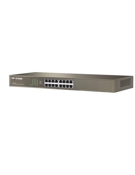 IP-COM Networks G1016G switch No administrado L2 Gigabit Ethernet (10 100 1000) 1U Bronce