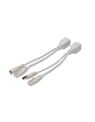 Digitus Juego de cables PoE pasivos, divisor + inyector