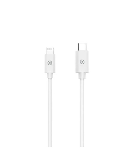 Celly USBLIGHTC2MWH cable de conector Lightning 2 m Blanco