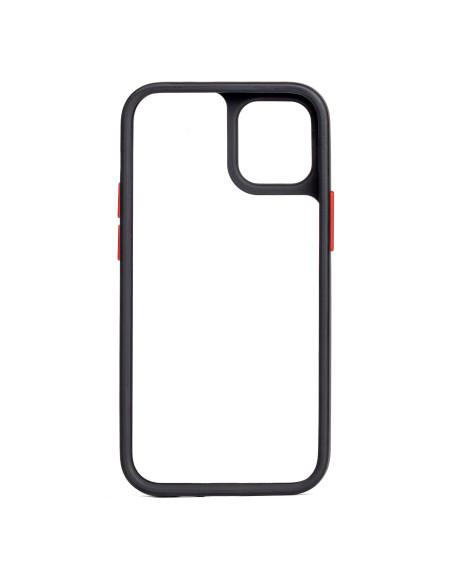 Techair Classic essential funda para teléfono móvil 15,5 cm (6.1") Negro, Transparente