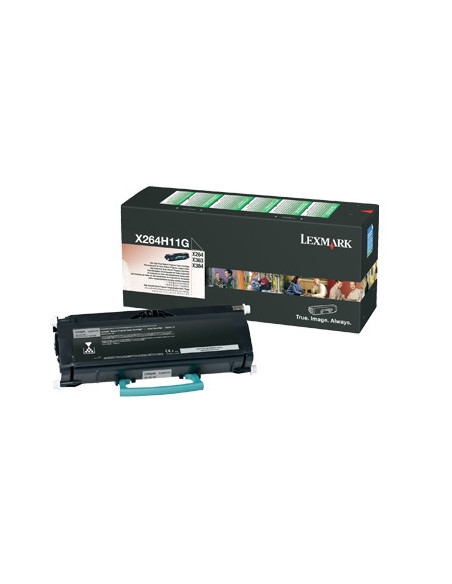 Lexmark X264H11G cartucho de tóner 1 pieza(s) Original Negro