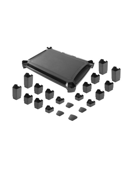 AISENS Soporte Elevador XL Para Monitor Portátil, Negro
