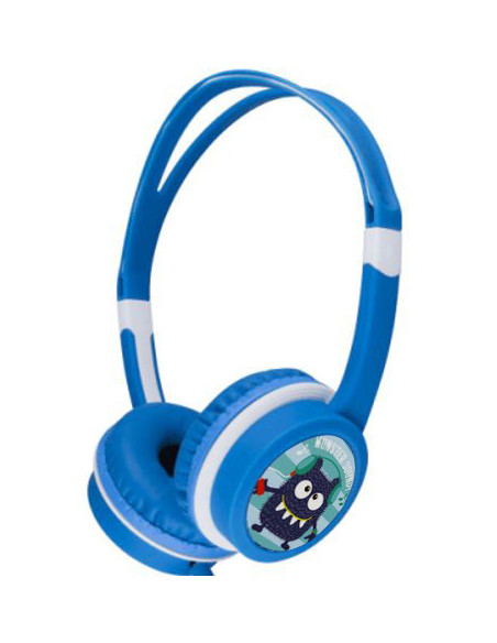 Gembird MHP-JR-B auricular y casco Auriculares Alámbrico Diadema Música Azul