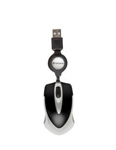 Verbatim Ratón óptico de viaje Go Mini  Negro