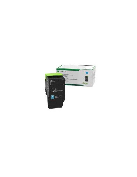 Lexmark 78C20C0 cartucho de tóner 1 pieza(s) Original Cian
