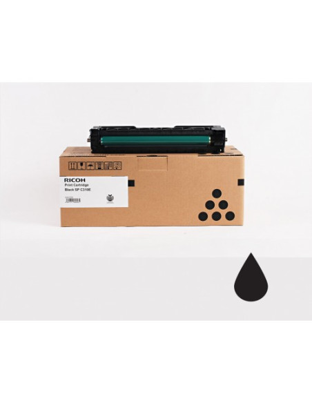 Ricoh 406348 cartucho de tóner 1 pieza(s) Original Negro