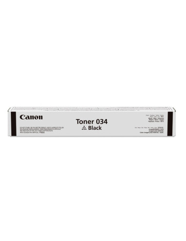Canon 034 cartucho de tóner 1 pieza(s) Original Negro