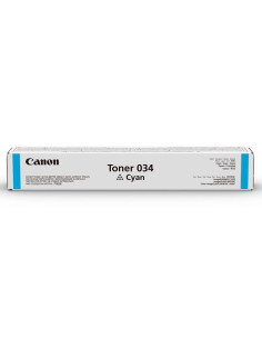 Canon 034 cartucho de tóner 1 pieza(s) Original Cian 2