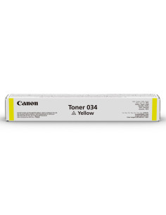 Canon 034 cartucho de tóner 1 pieza(s) Original Amarillo 2
