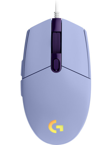 Logitech G G102 Lightsync ratón Juego USB tipo A 8000 DPI