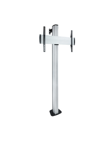 TooQ FS2270M-B soporte para pantalla de señalización 177,8 cm (70") Plata