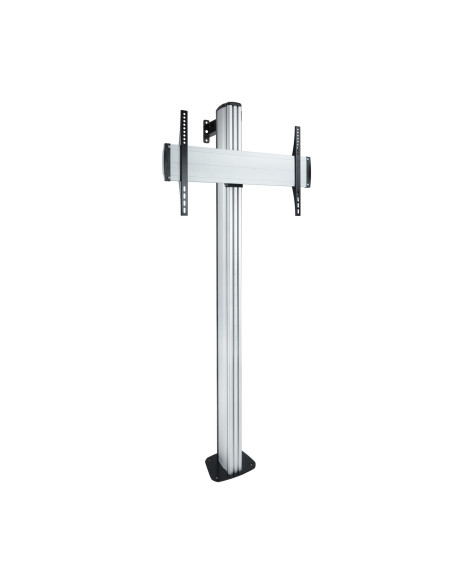 TooQ FS2270M-B soporte para pantalla de señalización 177,8 cm (70") Plata