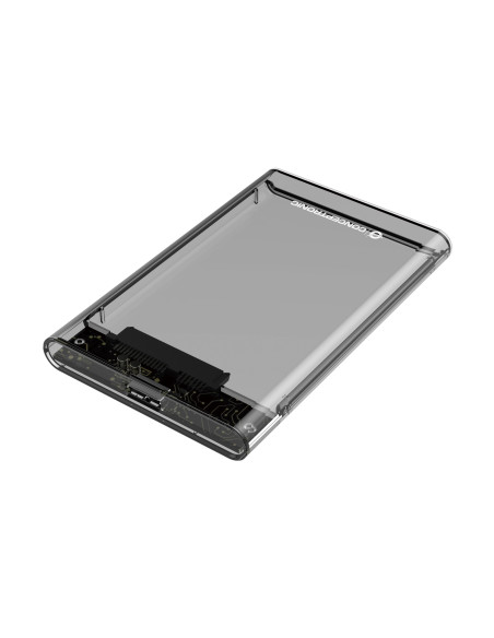 Conceptronic DANTE03T caja para disco duro externo Carcasa de disco duro SSD Transparente 2.5"