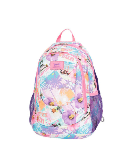 Totto Goctal mochila Mochila escolar Rosa Poliéster