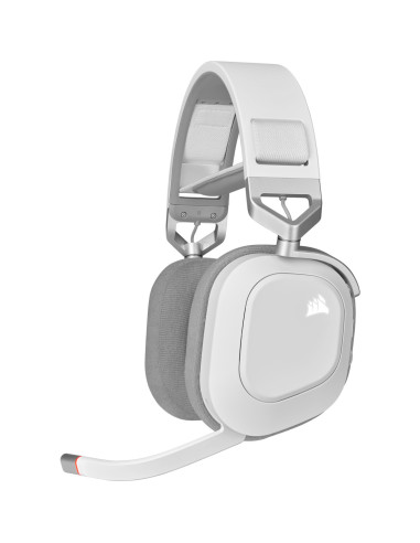 Corsair HS80 RGB Auriculares Inalámbrico Diadema Juego Blanco