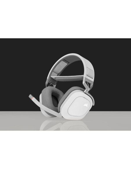 Corsair HS80 RGB Auriculares Inalámbrico Diadema Juego Blanco